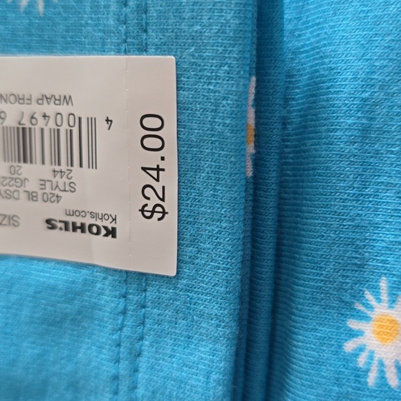 SO BRAND WOMENS WRAP FRONT CAMI WITH ADJUSTABLE STRAPS BLUE SIZE XXL - Picture 3 of 14